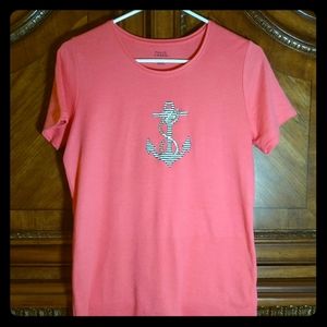 T-shirt with Sailor's Anchor Design